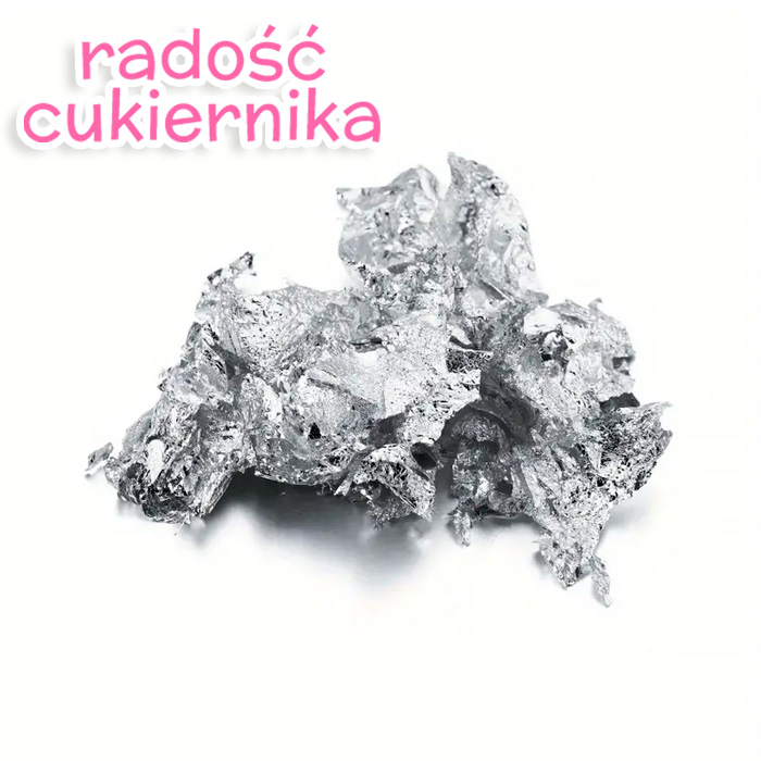 Płatki srebra, 2 g (zdejmowalna dekoracja)