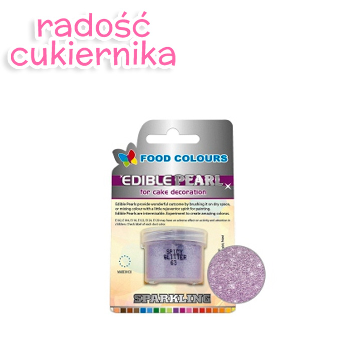 Barwnik spożywczy Spicy Glitter, Food Colours 10 ml