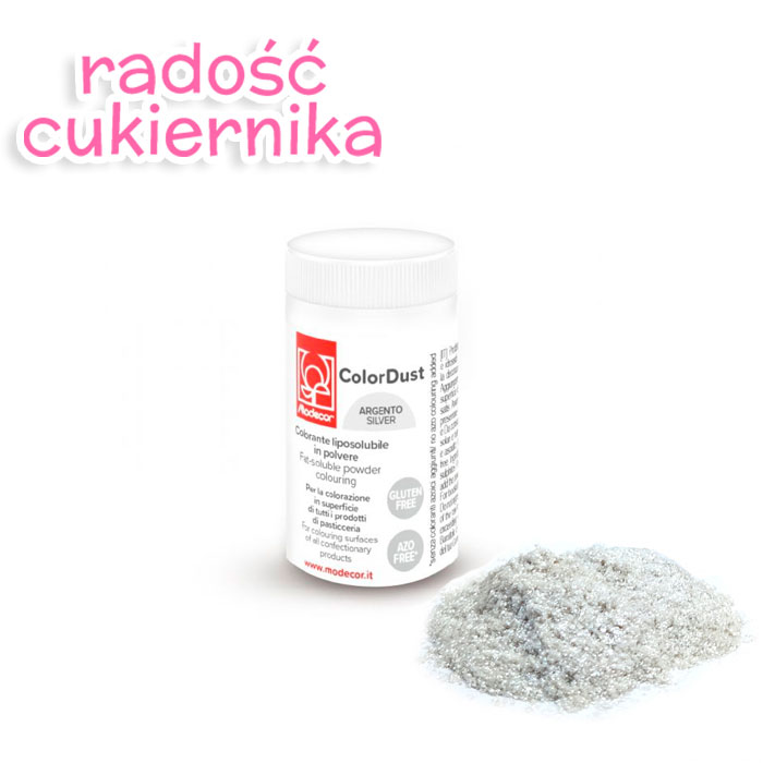 Barwnik spożywczy srebrny Modecor 3 g