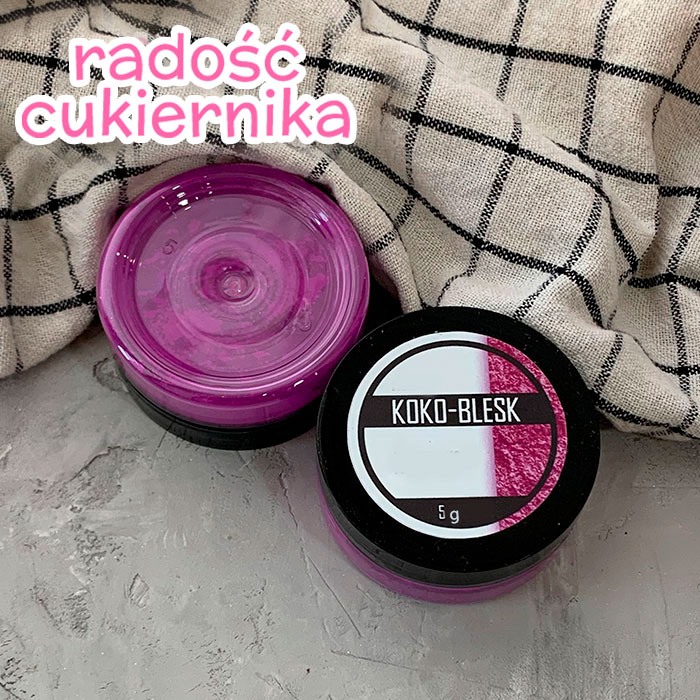 Gęsty pigment NEON Ultrafiolet matowy, Koko-Blesk, 5 g 