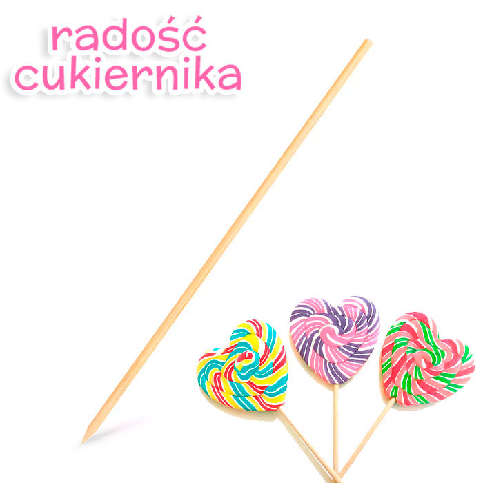 Bambusowe patyczki 20 cm, 50 szt 
