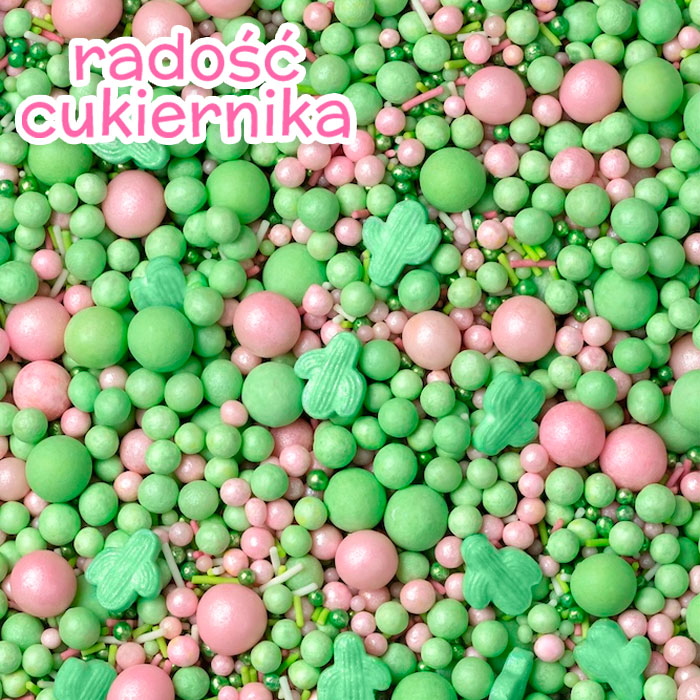 Posypka Mix cooler kaktus, 50 g 
