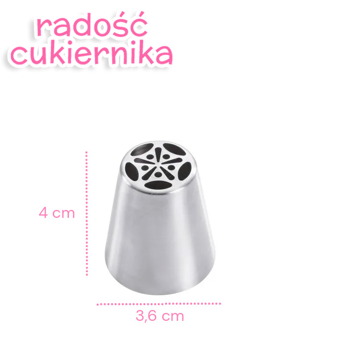Tylka końcówka "Tulipan" №5 