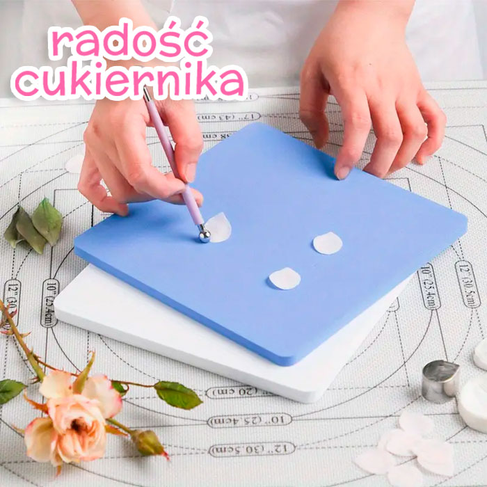 Zestaw mat do modelowania 19,5x19,5 cm, 2 szt 