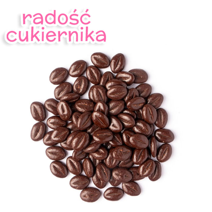 Ziarna kawowe w ciemnej czekoladzie, 100 g 
