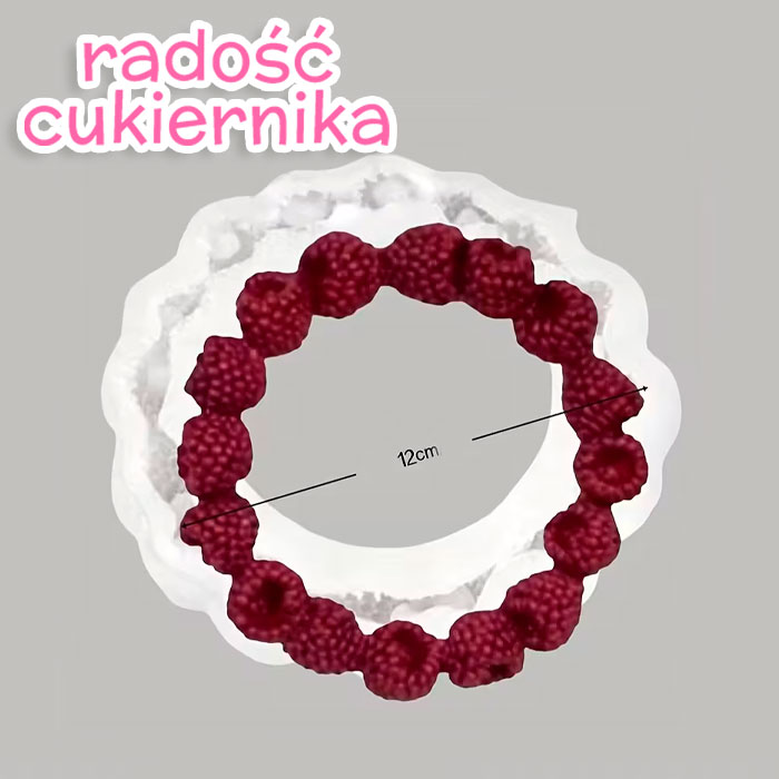 Forma silikonowa Malina Ø12 cm 