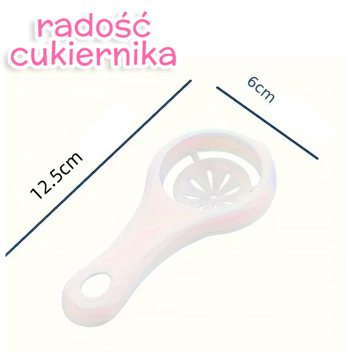 Separator białka i zółtka, 12,5 cm 