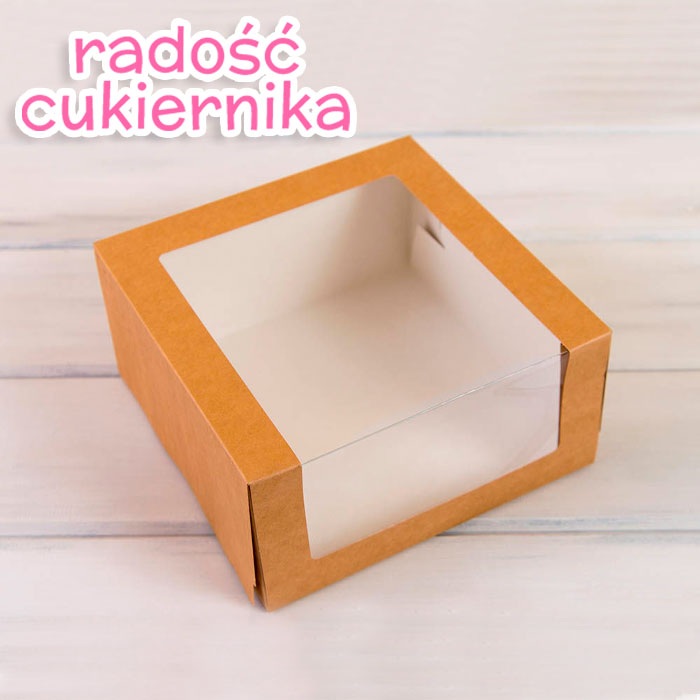 Pudełko na deser, 4,5 cm x12 cm x10 cm 