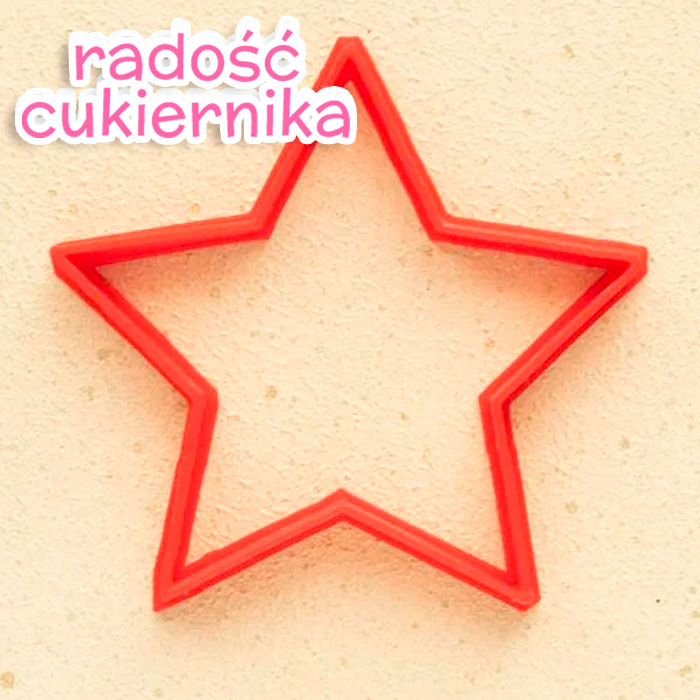 Foremka do piernika Gwiazdka, 8 cm 