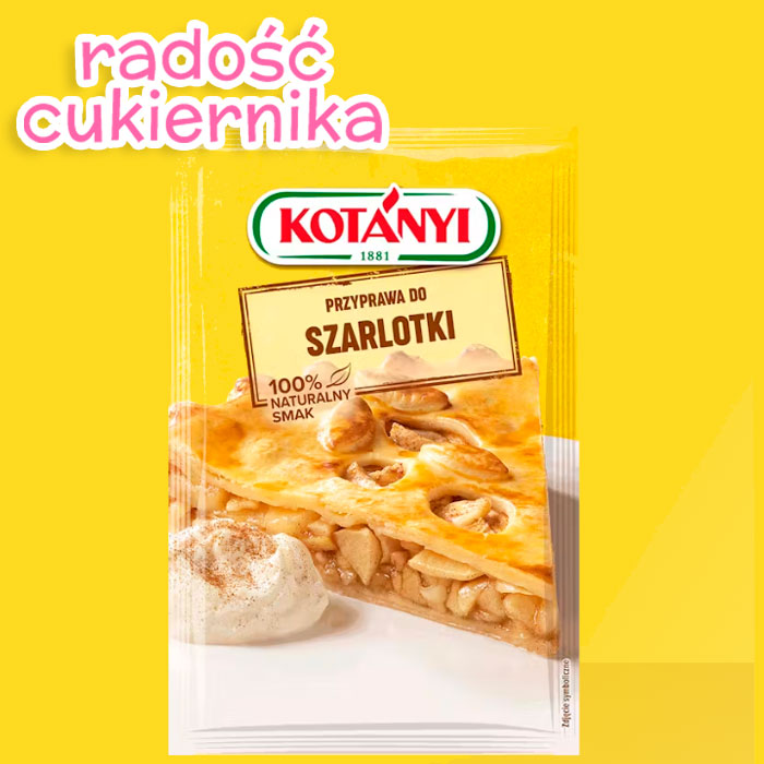 Przyprawa do szarlotki "Kotanyi", 26 g 