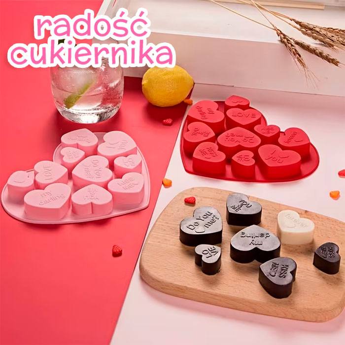 картинка Forma silikonowa Love 10 gniazd от магазина ЯРада