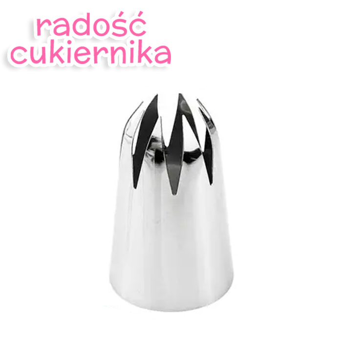 Tylka stal nierdzewna "Gwiazda 8 promieni", 5 cm 