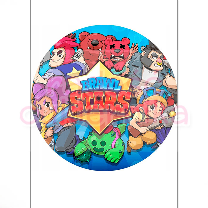 Opłatek na tort "Brawl Stars №3"  