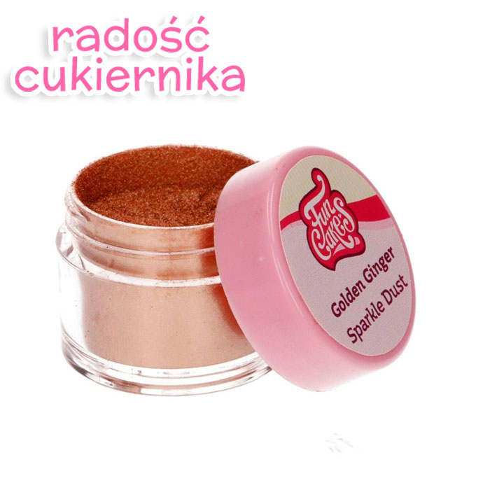 Barwnik pyłkowy Fun Cakes Złoto, 3,5 g