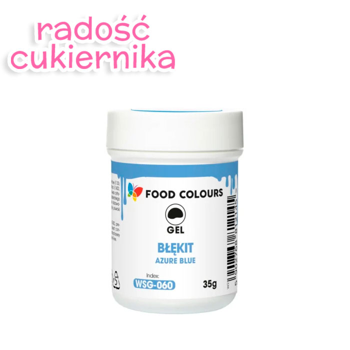 Barwnik w żelu Food Colours Power Gel 35 g, błękit 