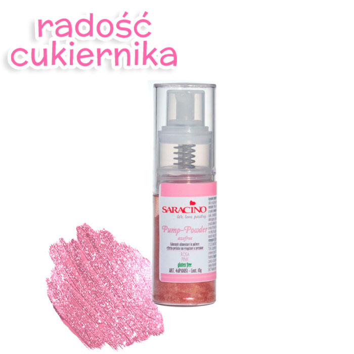 Barwnik w sprayu różowy Saracino 10 g