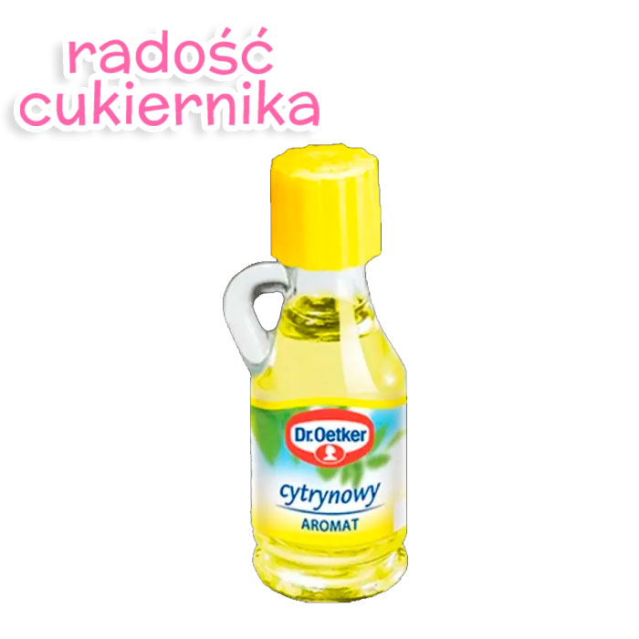 Aromat cytrynowy Dr. Oetker, 9 ml 