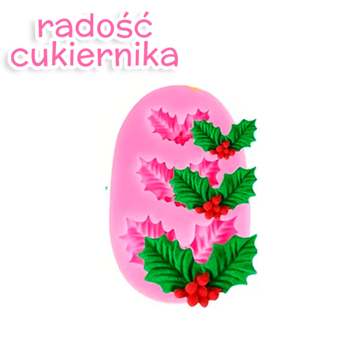 Forma silikonowa "Dekoracja świąteczna"  