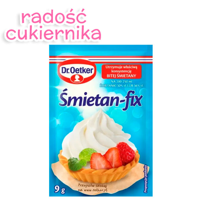 Śmietan-fix Dr.Oetker 9 g 