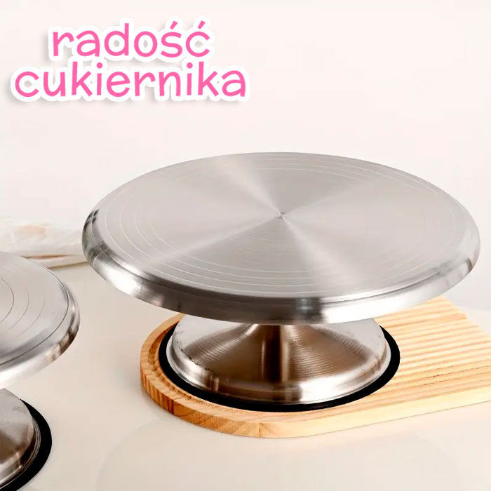 Stół obrotowy ze stali 28 cm 
