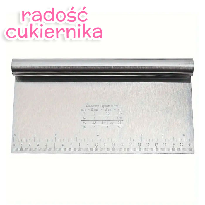 Skrobka ze stali nierdzewnej, 20 cm 