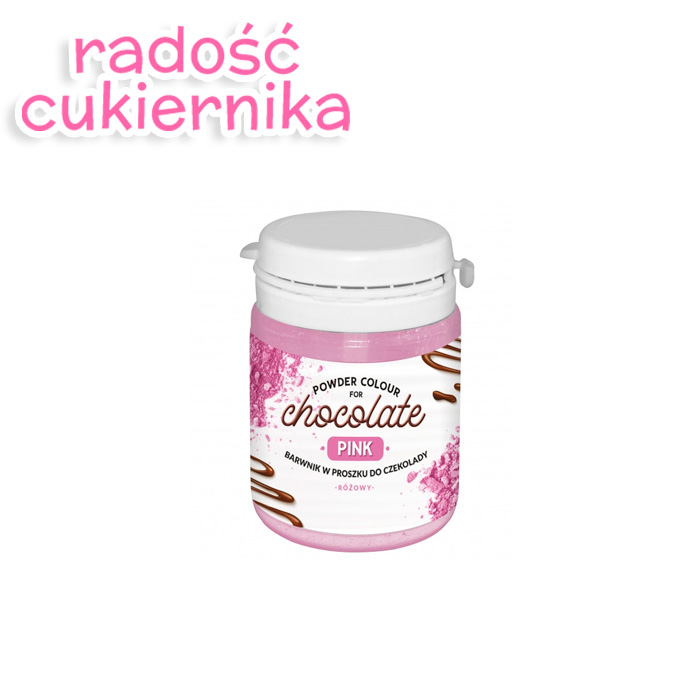 картинка Barwnik spożywczy do czekolady, 10 g róż  
